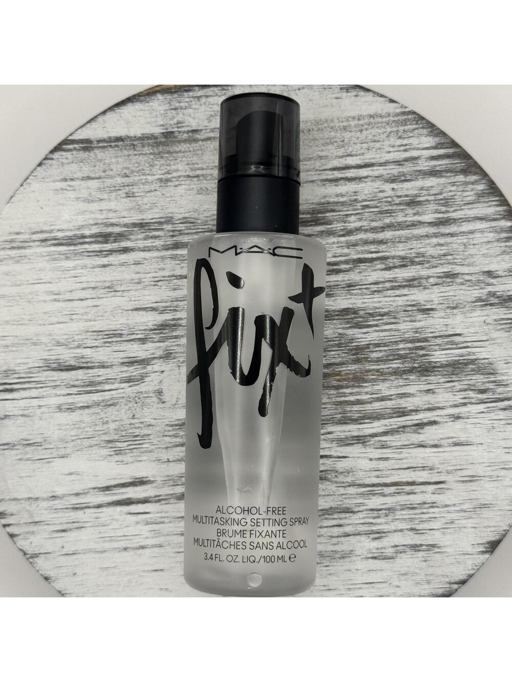 MAC Fix+ Alcohol-Free Multi-Tasking Setting Spray 3.4 oz/100 ml Full Size BNWOB